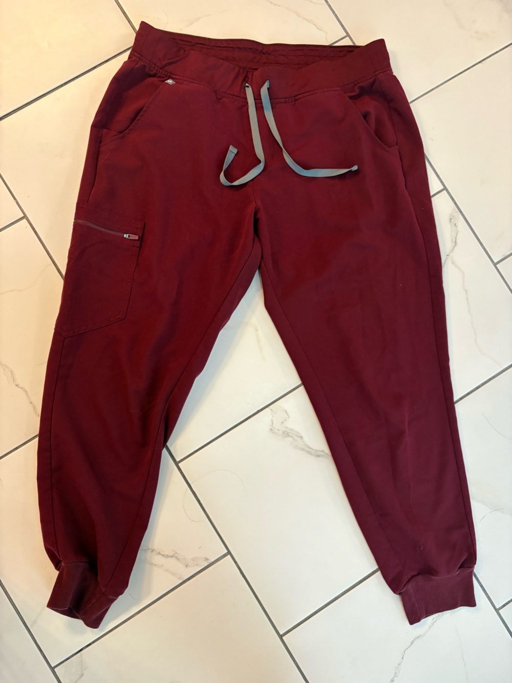 Figs Scrubs Wine Joggers Large Petite